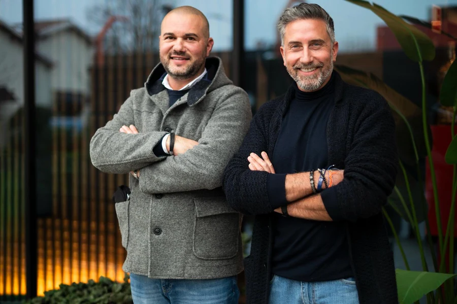 Federico Springolo e Omar Monetti, fondatori di Oltre il Verde