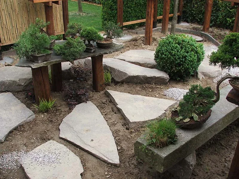 Giardino giapponese — angolo